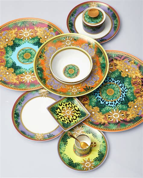 Versace Jungle Animalier Tableware Print Unisex 